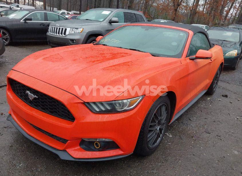 Photo 2 of 2015 Ford Mustang ECOBOOST PREMIUM (VIN 1FATP8UH5F5392644)
