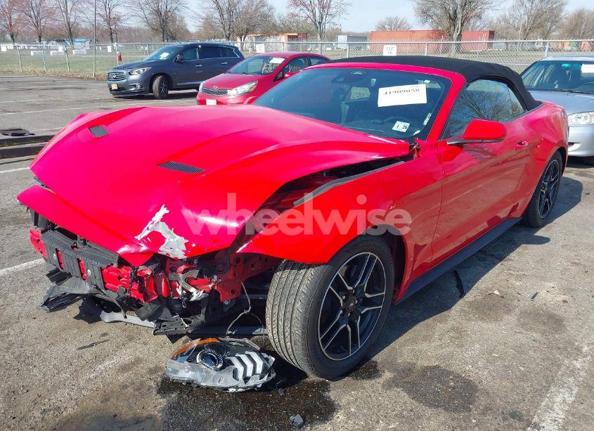 Photo 2 of 2021 Ford Mustang ECOBOOST PREMIUM (VIN 1FATP8UH5M5116008)