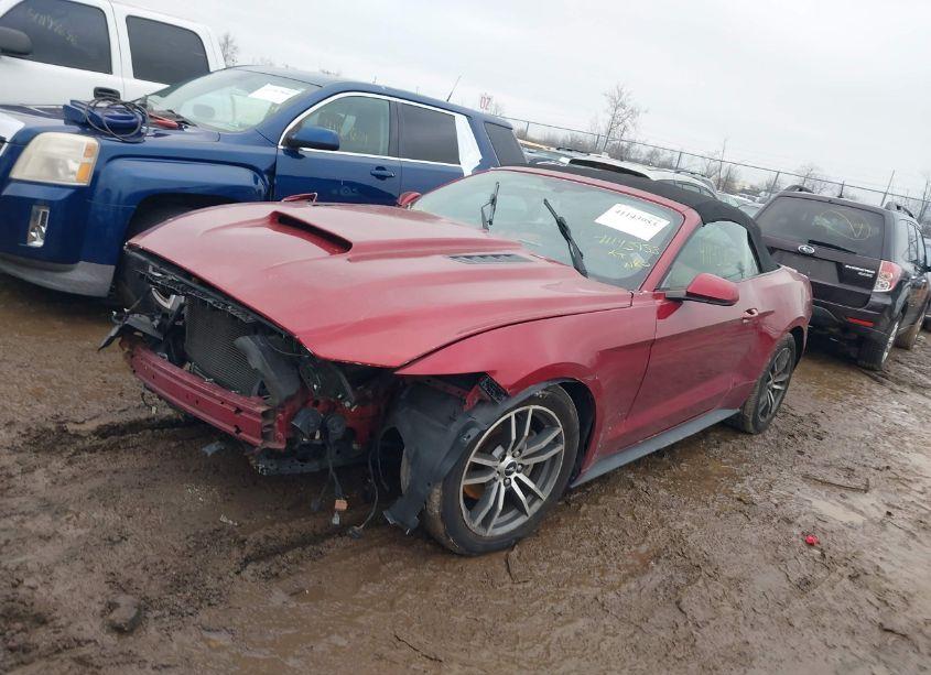 Photo 2 of 2015 Ford Mustang ECOBOOST PREMIUM (VIN 1FATP8UH6F5343582)