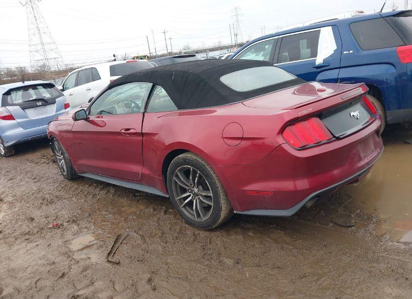 Photo 3 of 2015 Ford Mustang ECOBOOST PREMIUM (VIN 1FATP8UH6F5343582)