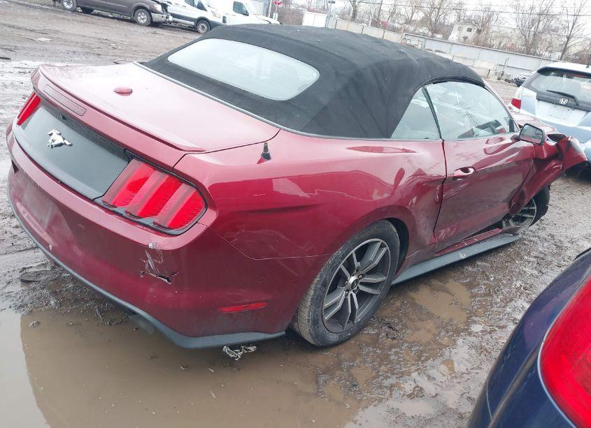 Photo 4 of 2015 Ford Mustang ECOBOOST PREMIUM (VIN 1FATP8UH6F5343582)