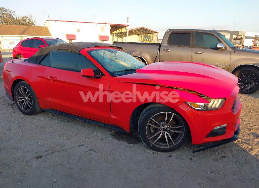 2016 Ford Mustang ECOBOOST PREMIUM (VIN 1FATP8UH6G5318828) main photo