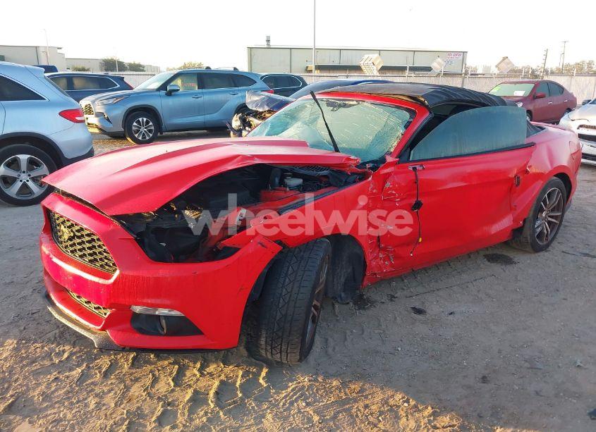 Photo 2 of 2016 Ford Mustang ECOBOOST PREMIUM (VIN 1FATP8UH6G5318828)