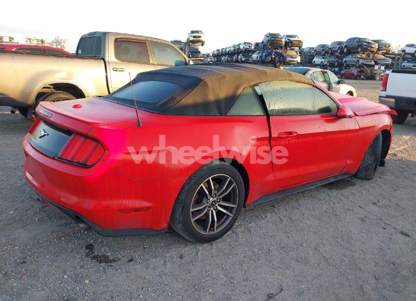 Photo 4 of 2016 Ford Mustang ECOBOOST PREMIUM (VIN 1FATP8UH6G5318828)