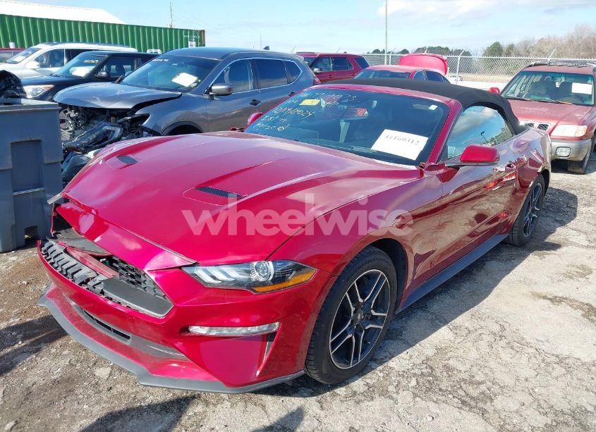 Photo 2 of 2019 Ford Mustang ECOBOOST PREMIUM (VIN 1FATP8UH6K5199073)