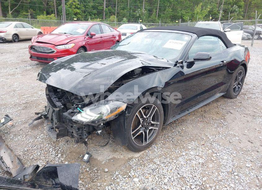 Photo 2 of 2021 Ford Mustang ECOBOOST (VIN 1FATP8UH6M5152841)