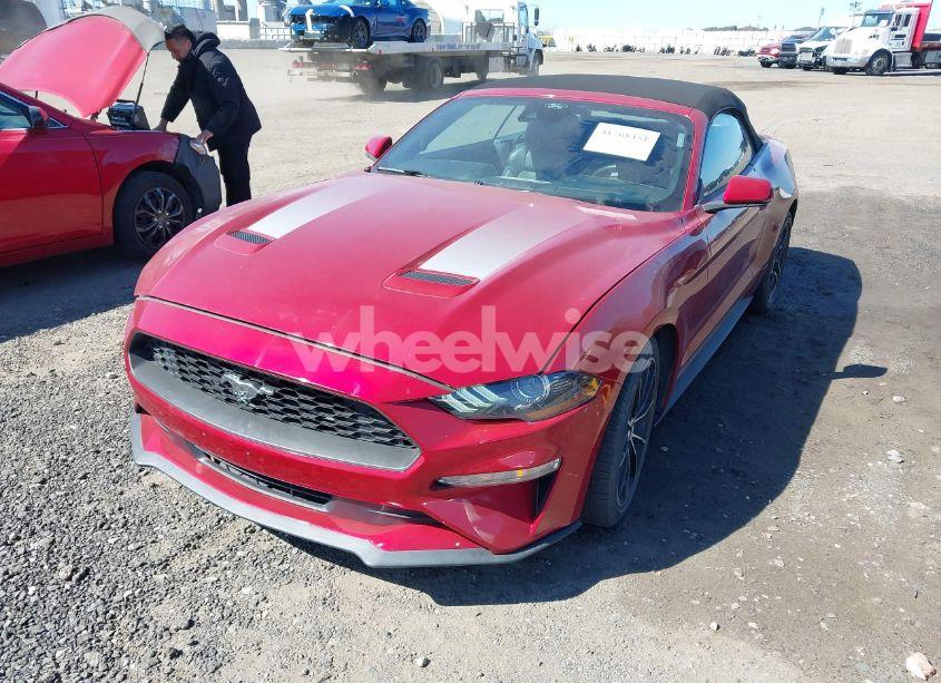 Photo 2 of 2022 Ford Mustang ECOBOOST PREMIUM (VIN 1FATP8UH6N5105570)