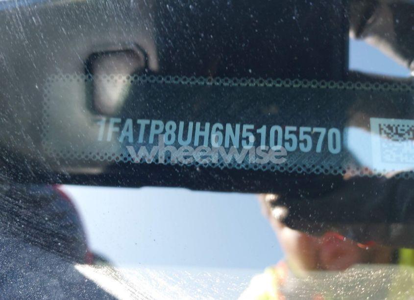 Photo 9 of 2022 Ford Mustang ECOBOOST PREMIUM (VIN 1FATP8UH6N5105570)