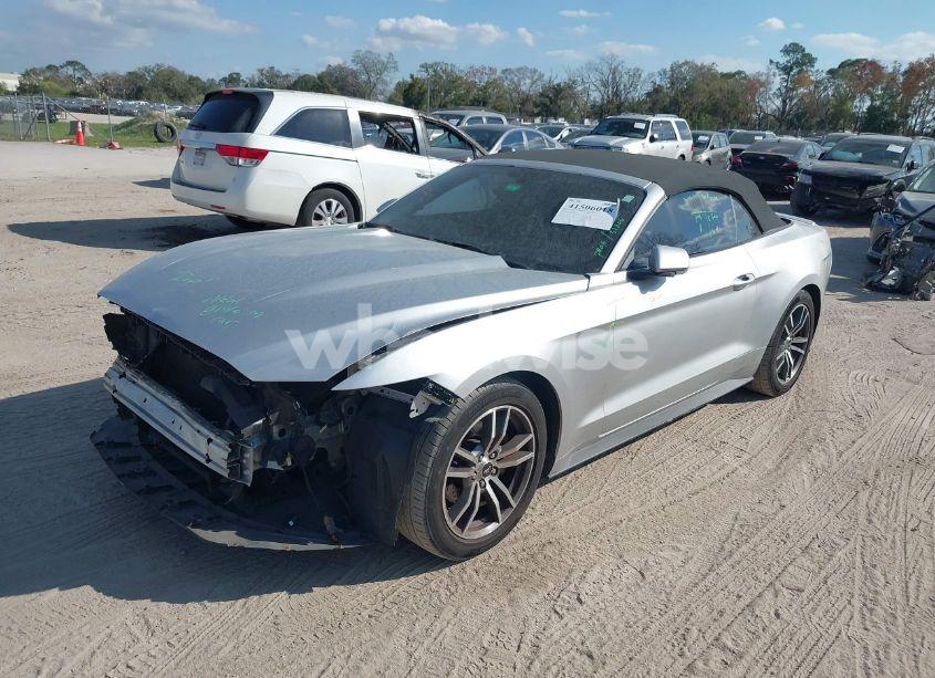 Photo 2 of 2015 Ford Mustang ECOBOOST PREMIUM (VIN 1FATP8UH7F5363744)