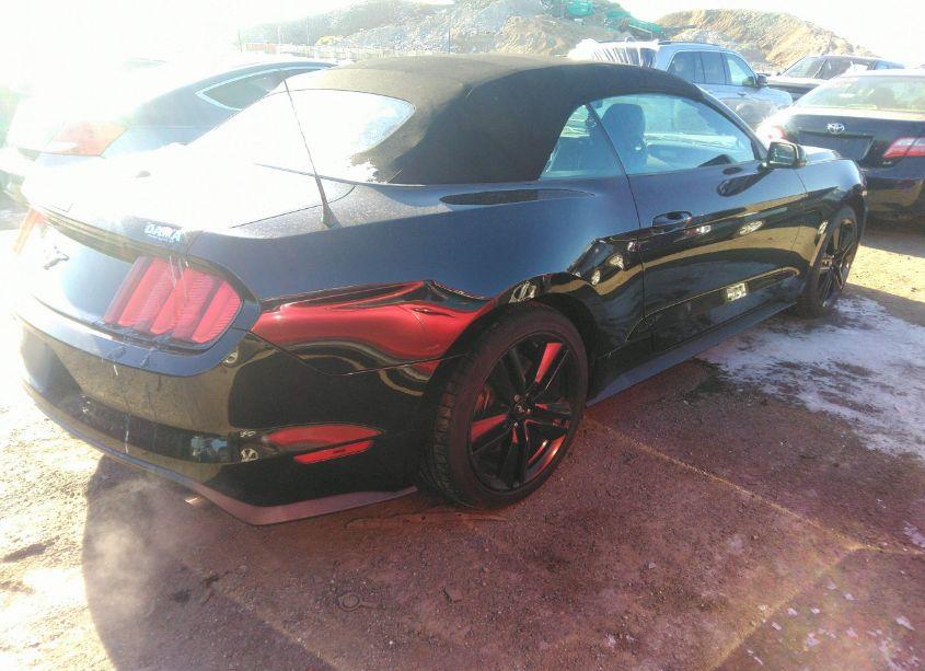 Photo 4 of 2015 Ford Mustang ECOBOOST PREMIUM (VIN 1FATP8UH7F5428933)