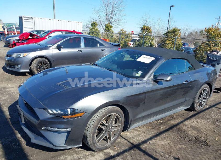 Photo 2 of 2018 Ford Mustang ECOBOOST (VIN 1FATP8UH7J5183446)