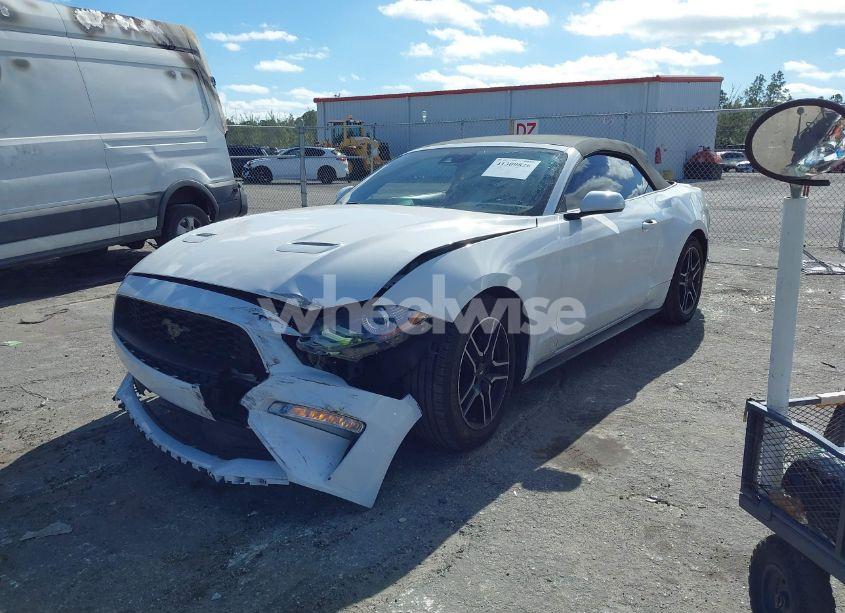 Photo 2 of 2021 Ford Mustang ECOBOOST PREMIUM (VIN 1FATP8UH7M5100201)