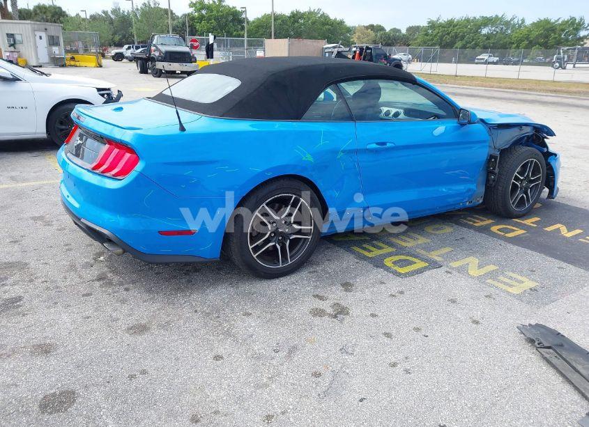 Photo 4 of 2022 Ford Mustang ECOBOOST PREMIUM (VIN 1FATP8UH7N5124791)