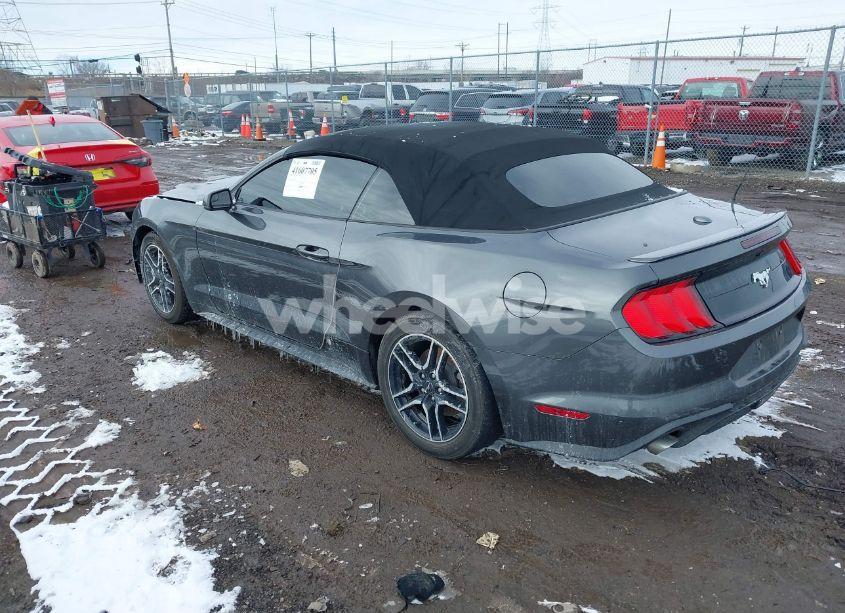 Photo 3 of 2019 Ford Mustang ECOBOOST PREMIUM (VIN 1FATP8UH8K5138694)