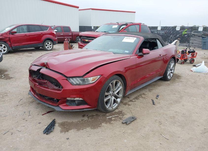Photo 2 of 2015 Ford Mustang ECOBOOST PREMIUM (VIN 1FATP8UH9F5386071)