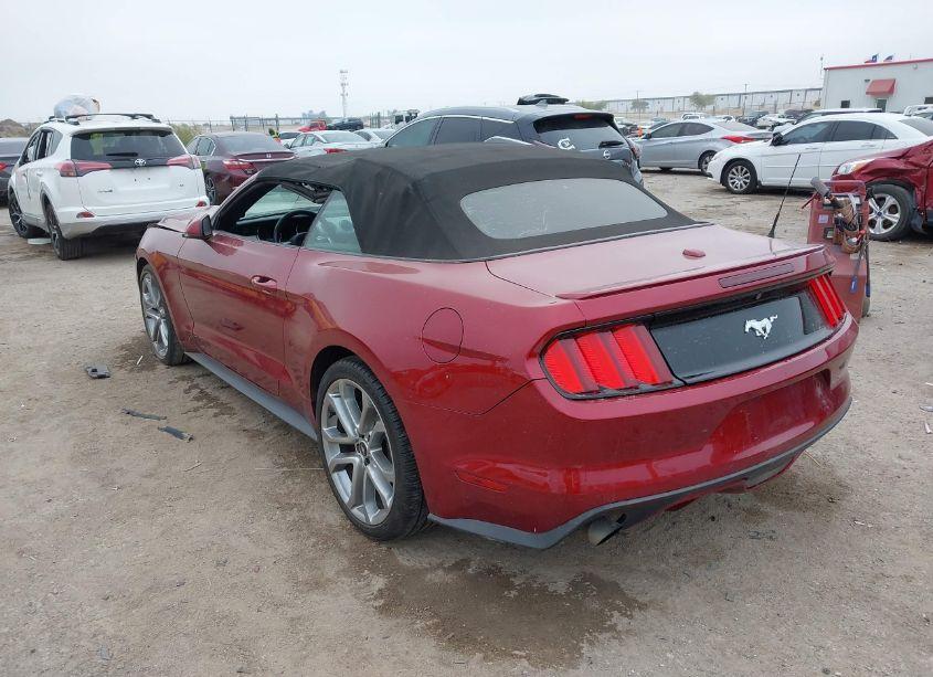 Photo 3 of 2015 Ford Mustang ECOBOOST PREMIUM (VIN 1FATP8UH9F5386071)