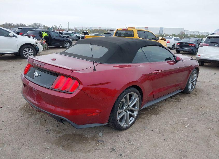 Photo 4 of 2015 Ford Mustang ECOBOOST PREMIUM (VIN 1FATP8UH9F5386071)