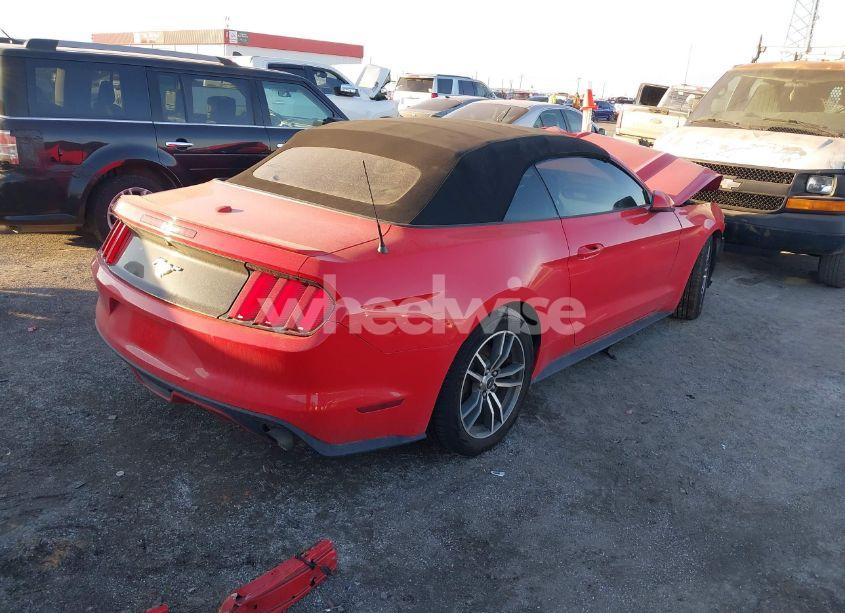 Photo 4 of 2015 Ford Mustang ECOBOOST PREMIUM (VIN 1FATP8UHXF5392641)