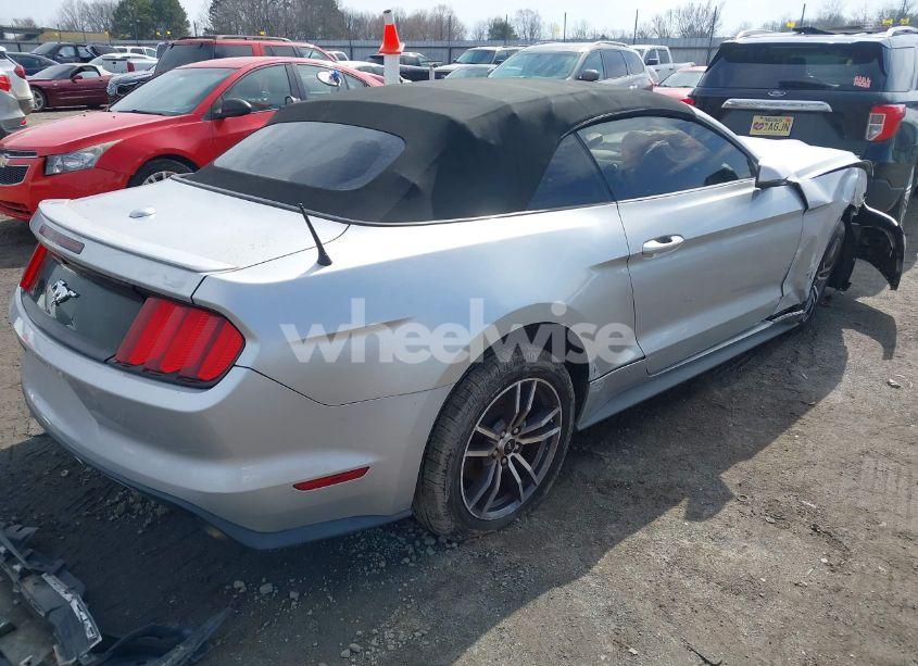Photo 4 of 2016 Ford Mustang ECOBOOST PREMIUM (VIN 1FATP8UHXG5328780)