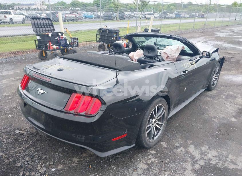 Photo 4 of 2017 Ford Mustang ECOBOOST PREMIUM (VIN 1FATP8UHXH5254892)