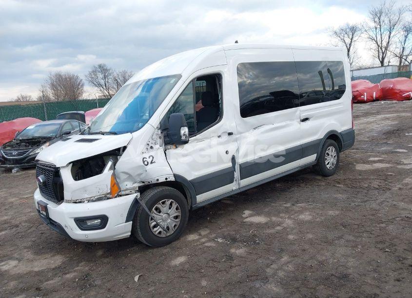 Photo 2 of 2021 Ford Transit-350 PASSENGER VAN XLT (VIN 1FBAX2C82MKA32735)