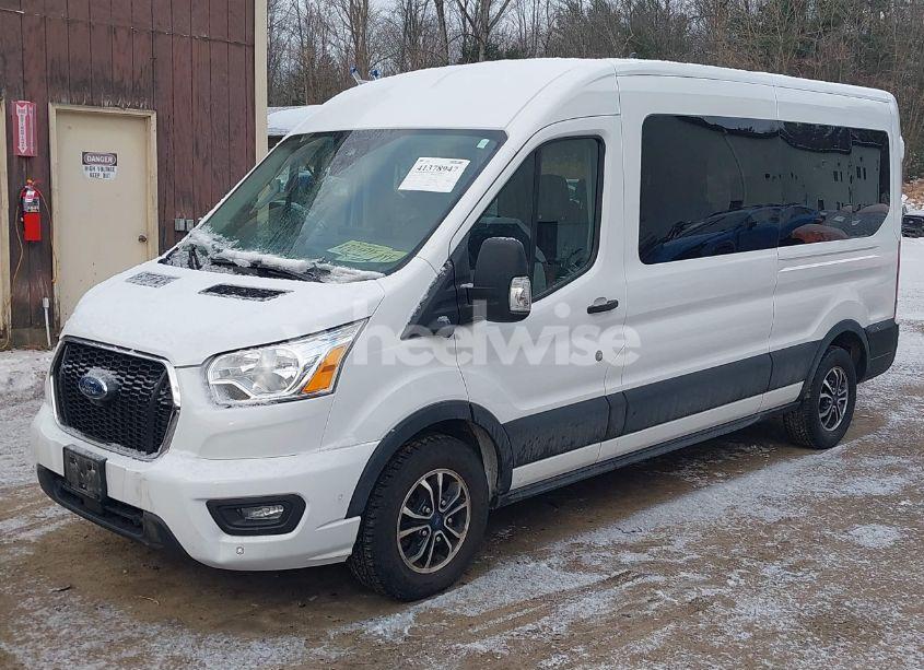 Photo 2 of 2022 Ford Transit-350 PASSENGER VAN XLT (VIN 1FBAX2CG6NKA49658)