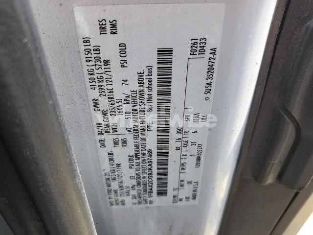 Photo 11 of 2018 FORD TRANSIT T-350 N/A (VIN 1FBAX2CG9JKA97469)