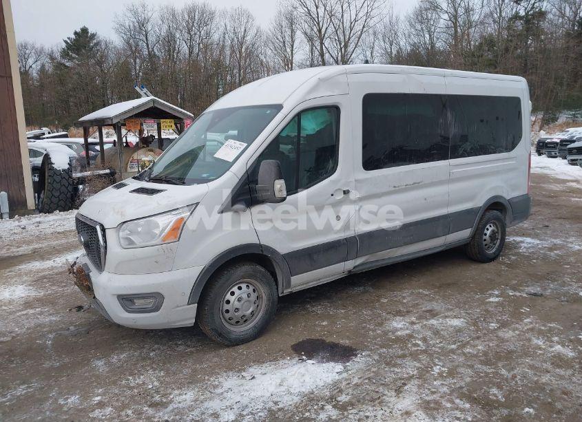 Photo 2 of 2022 Ford Transit-350 PASSENGER VAN XLT (VIN 1FBAX9CG9NKA49419)
