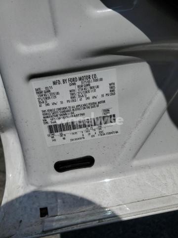 2015 FORD F150 SUPERCREW