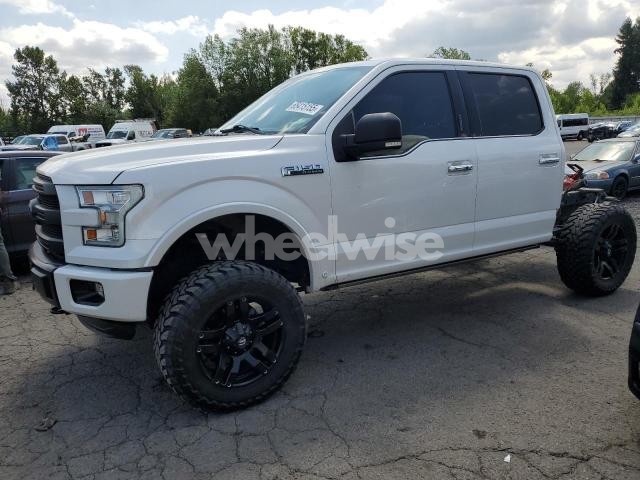 2015 FORD F150 SUPERCREW
