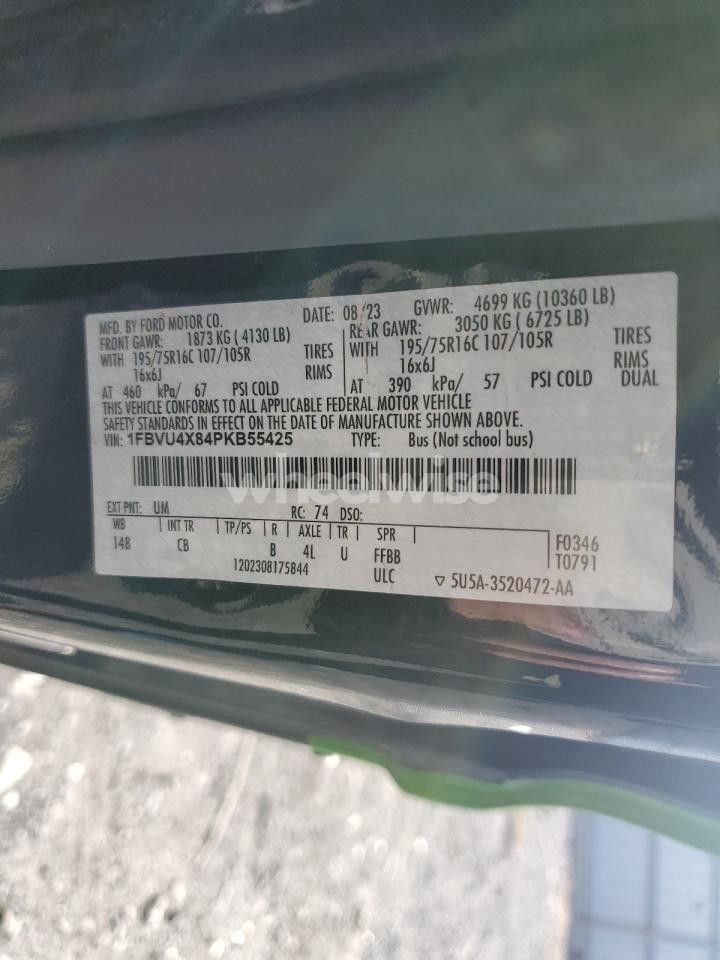 Photo 14 of 2023 FORD TRANSIT T-350 HD (VIN 1FBVU4X84PKB55425)