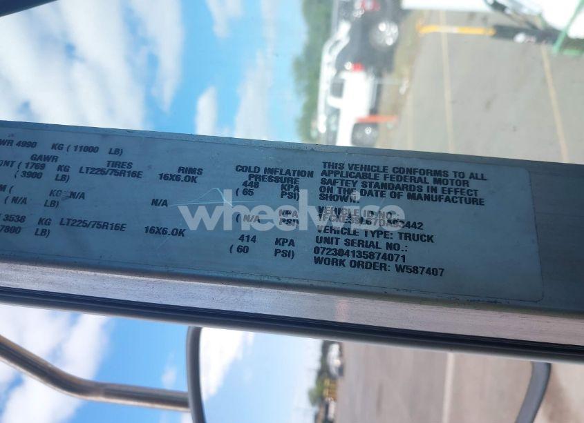 Photo 9 of 2007 Ford E-350 STRIPPED (VIN 1FCKE39L67DA93442)