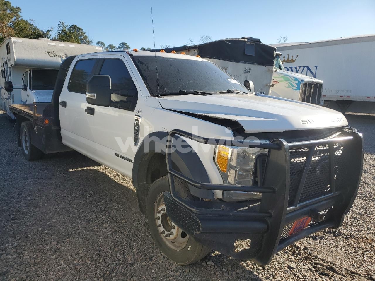 2017 FORD F450 SUPER DUTY FLATBED TRUCK (VIN 1FD0W4HT1HEB30612) main photo