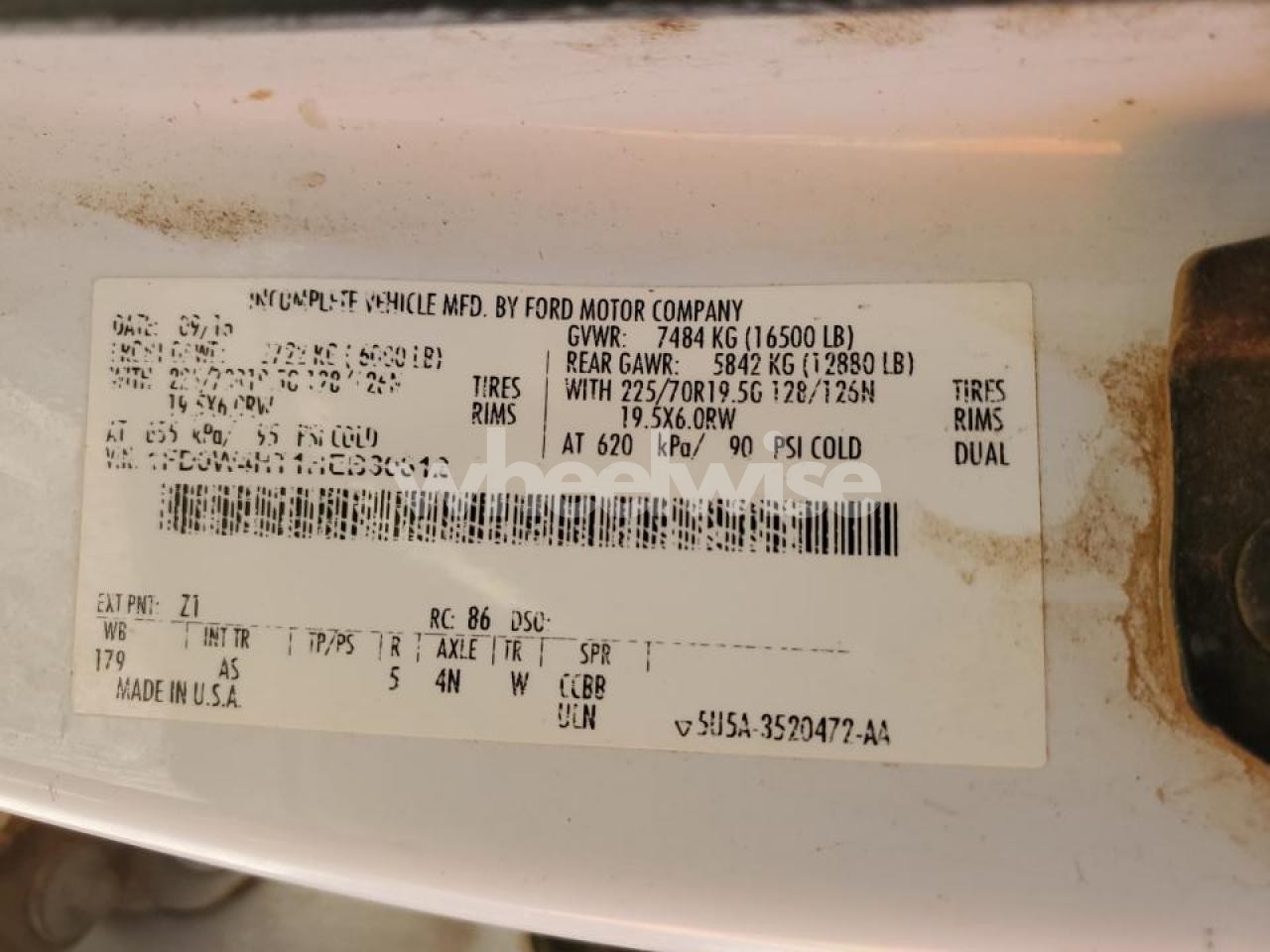 Photo 10 of 2017 FORD F450 SUPER DUTY FLATBED TRUCK (VIN 1FD0W4HT1HEB30612)