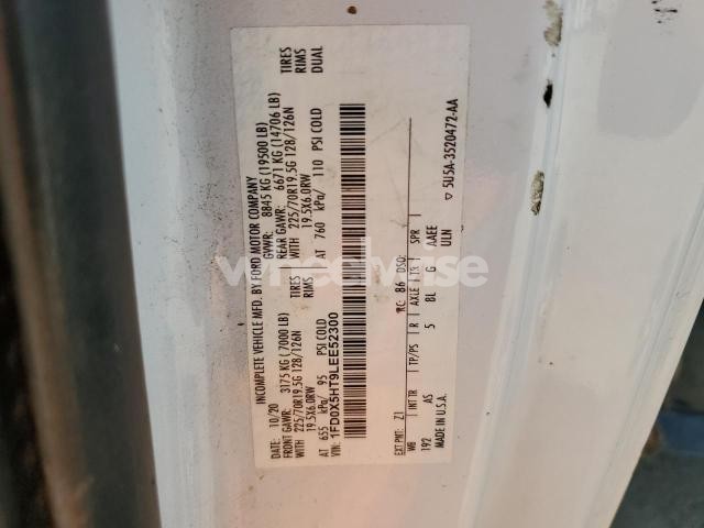 Photo 4 of 2020 FORD F550 SUPER DUTY (VIN 1FD0X5HT9LEE52300)