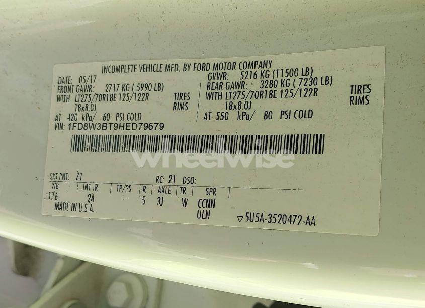 Photo 8 of 2017 Ford F-350 XLT (VIN 1FD8W3BT9HED79679)