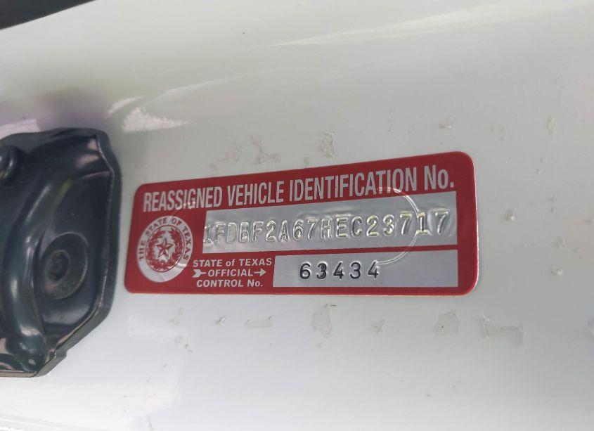 Photo 9 of 2017 Ford F-250 XL (VIN 1FDBF2A67HEC23717)