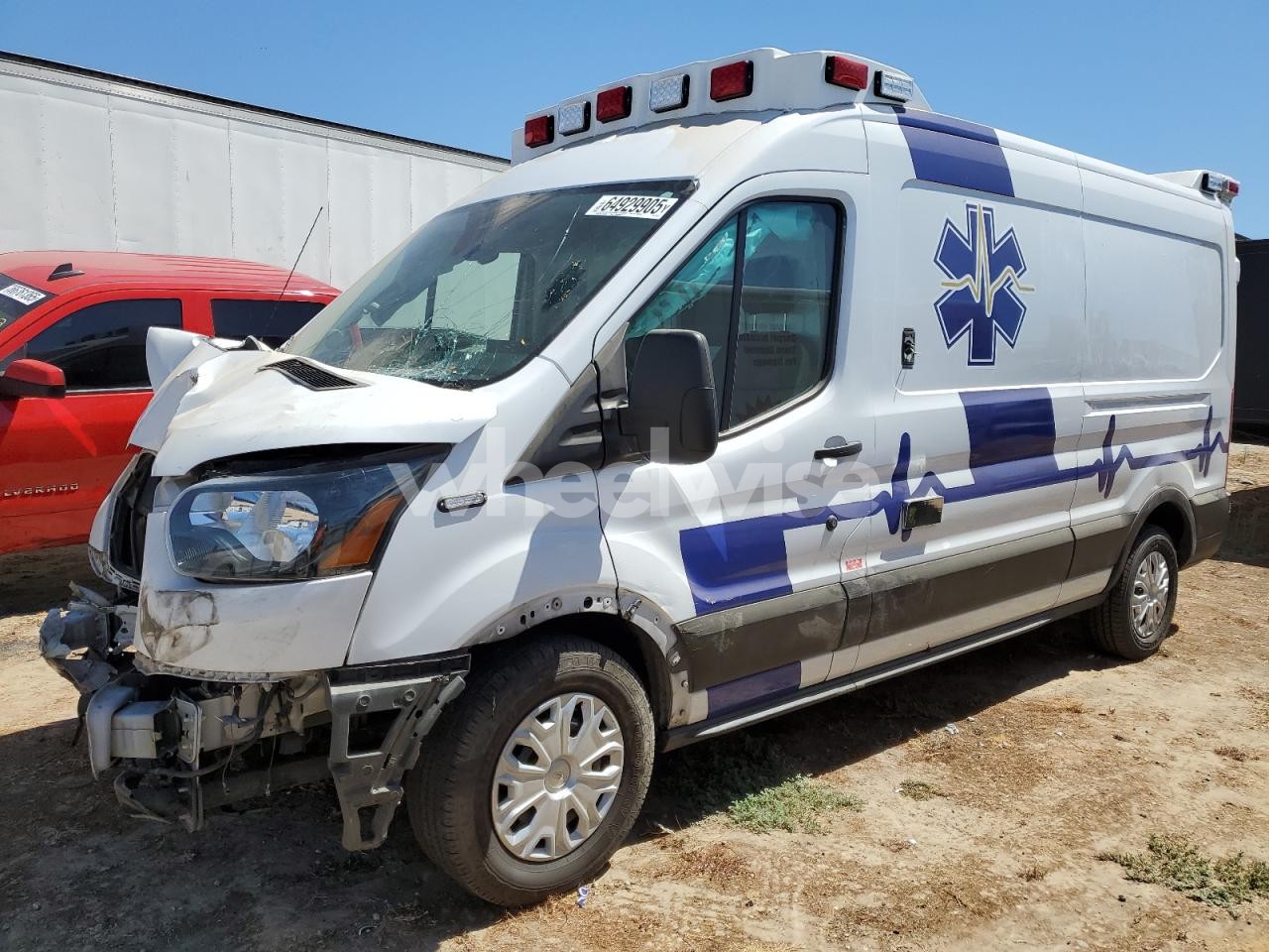 2023 FORD TRANSIT - TRUCKS AMBULANCE (VIN 1FDBR1CG1PKA18174) main photo