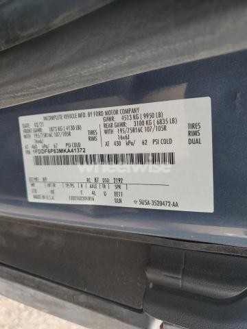 Photo 7 of 2021 FORD TRANSIT T- - DELIVERY VAN (VIN 1FDDF6P83MKA41372)