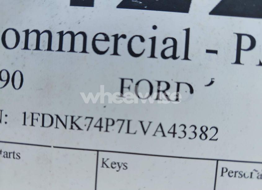 Photo 9 of 1990 Ford F700 F (VIN 1FDNK74P7LVA43382)