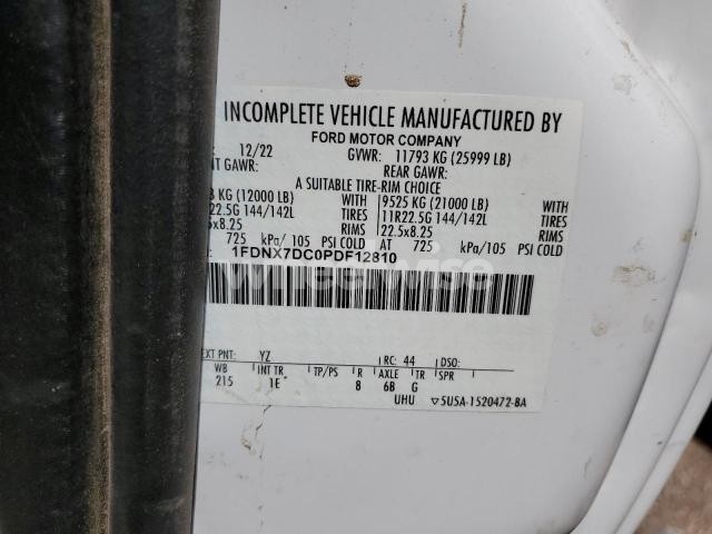 Photo 11 of 2023 FORD F750 SUPER DUTY (VIN 1FDNX7DC0PDF12810)