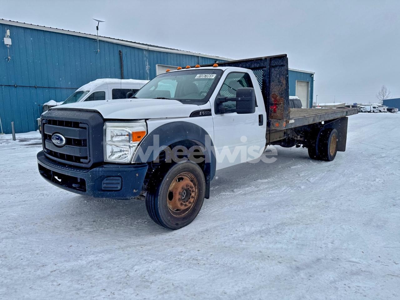 2011 FORD F550 FLATBED TRUCK (VIN 1FDUF5HY8BEB40659) main photo