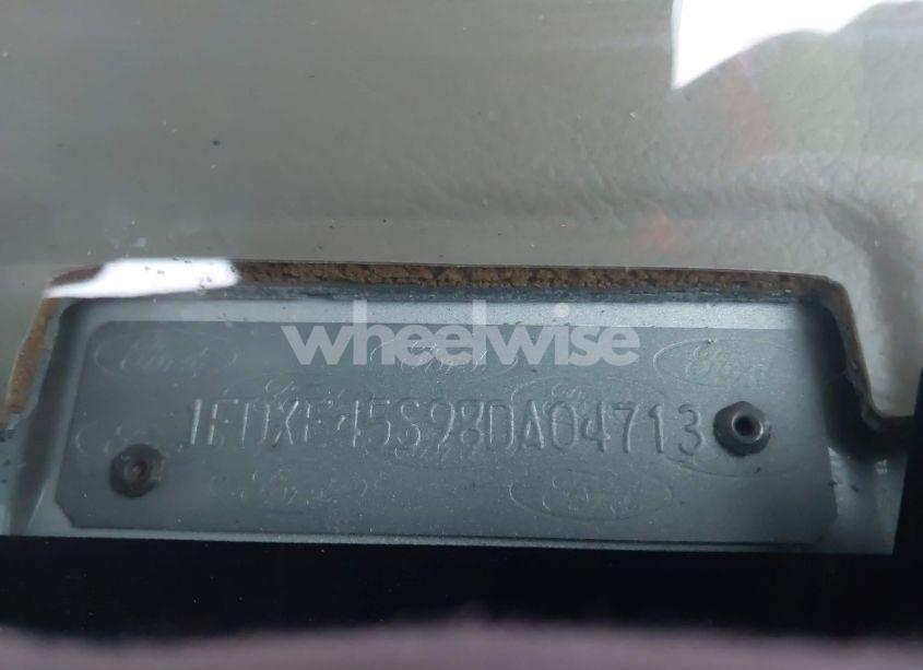 Photo 8 of 2008 Ford Econoline COMMERCIAL (VIN 1FDXE45S98DA04713)