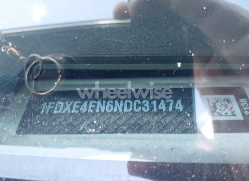 Photo 8 of 2022 Ford E-450 CUTAWAY (VIN 1FDXE4FN6NDC31474)