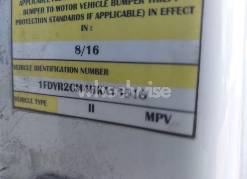 Photo 9 of 2017 Ford Transit-250 (VIN 1FDYR2CM4HKA15518)