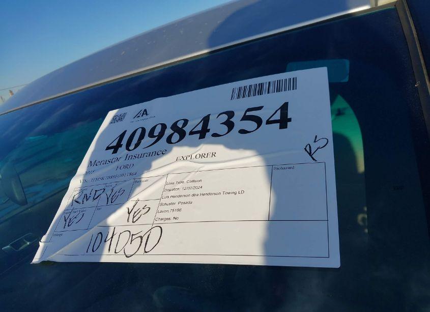 Photo 20 of 2015 Ford Explorer (VIN 1FM5K7B89FGB11864)