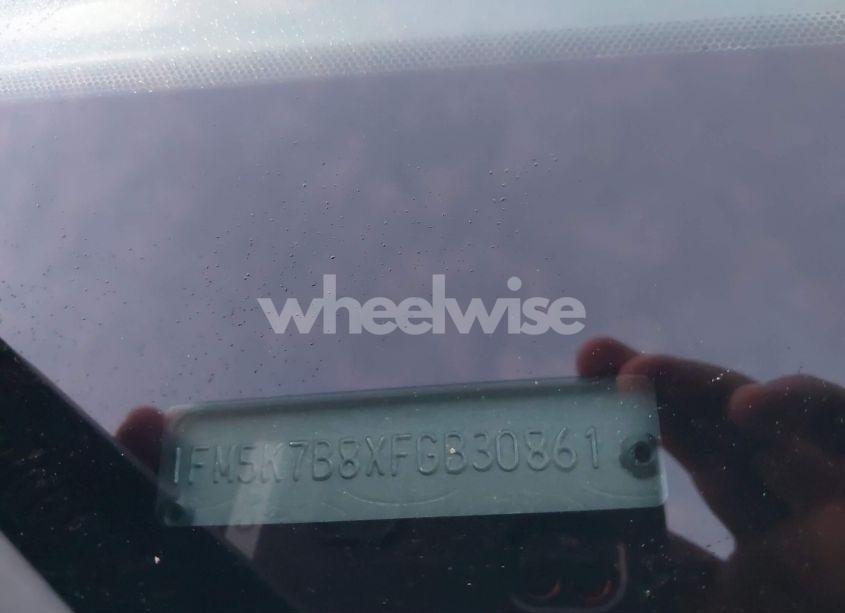 Photo 9 of 2015 Ford Explorer (VIN 1FM5K7B8XFGB30861)