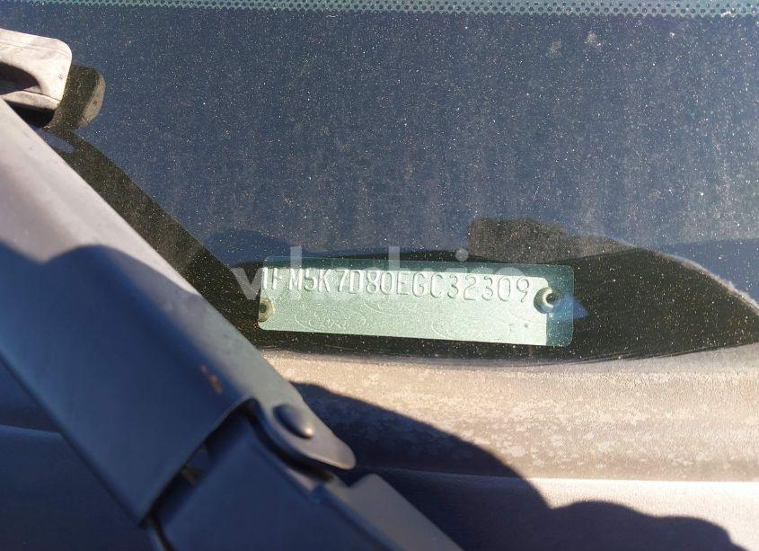 Photo 9 of 2014 Ford Explorer XLT (VIN 1FM5K7D80EGC32309)