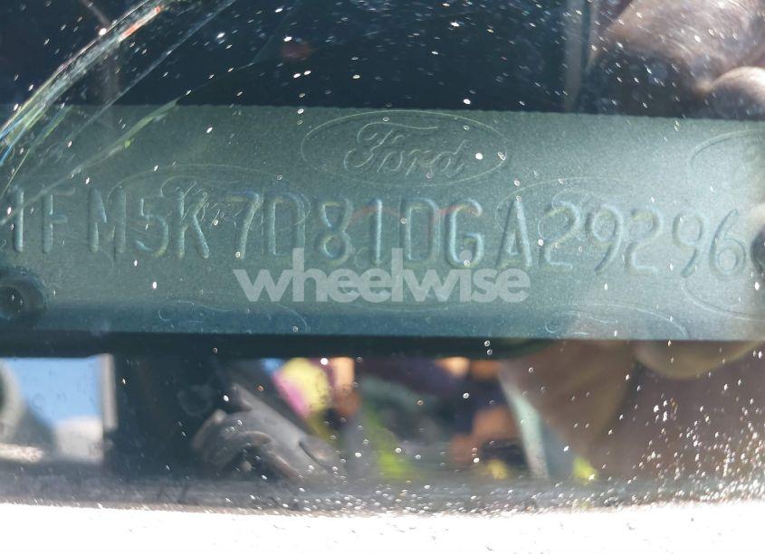 Photo 9 of 2013 Ford Explorer XLT (VIN 1FM5K7D81DGA29296)