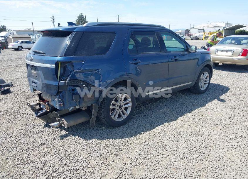 Photo 4 of 2017 Ford Explorer XLT (VIN 1FM5K7D81HGB46026)